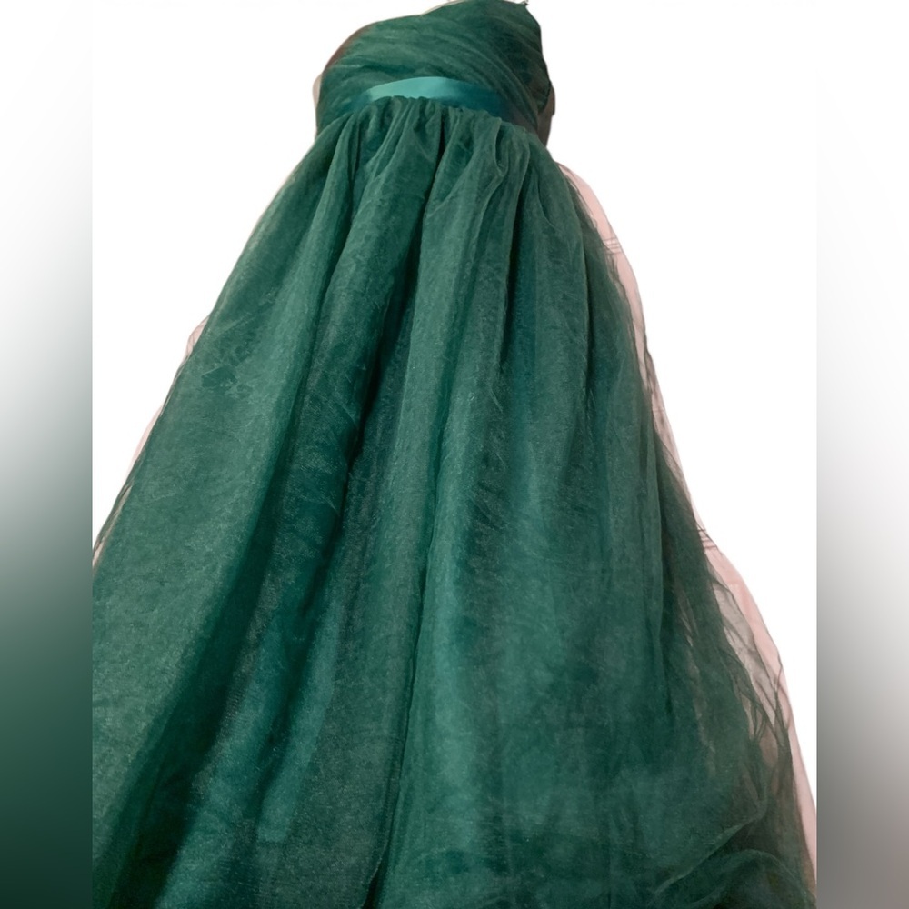 Charming Green Formal Kids Dress (item#10119)